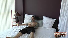 Hot redhead Penny Pax with Anna Belle Peaks