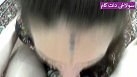 Watch This Girl Straighten Her Boyfriend's Cock With A Sock Before Riding It?