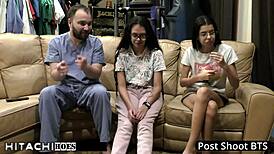 i got a wild hitachi orgasm from doctor-tampa backstage in florida - angel santana
