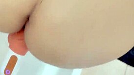 i caught my wife masturbating with big dildo in shower