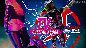 Ride with pornstar in blowbang gangbang action