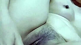 Amateur solo masturbation leads to intense squirting orgasm