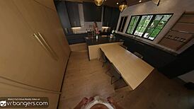 Vr Bangers Hot Stepmom In Glasses Takes A Huge Cock In Her Ass And Fucks Hard.