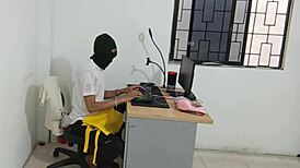 Neighbor Turns Horny Showing Off Sexy Latina Ass on Camera