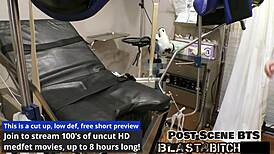 Aria Nicole's stomach blasted with cum in POV backstage action