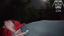 Brazilian stud jerks off publicly with hot cum invite