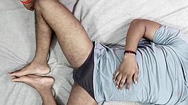 Pinki bhabhi sucks her devar's huge cock and gets rough doggystyle fuck!