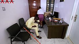 see what the vice principal did to the petite girl who came to clean his office