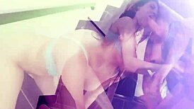 cleaning lady emily pink takes 5on1 rough dap with big gapes