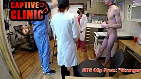 Teen Nova Maverick Naked in Hospital Scene from BondageClinic Film