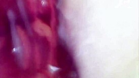 Wow, real pussy orgasm contractions on cam!