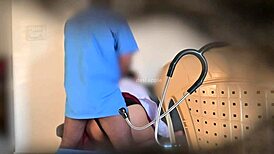 Doctor banging nurse in hospital, so hot! 😍