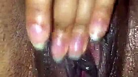 Latina Teasing Her Fat Pussy In Suggestive Masturbation