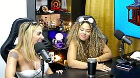 bruna lambertini and isa moura tease with close-ups of their huge asses and pussies outdoors.