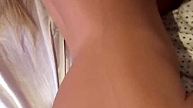 comeu cusinho da loirinha with sex toy in wild anal play. what a doll!