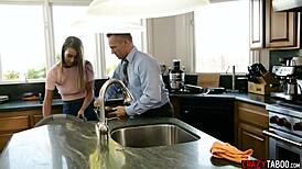 OMG! Perverted Teen Jill Kassidy Sucks Stepdad’s Dick to Seduce Guy