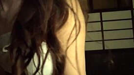 Secret video captures Japanese mature milf in sensual massage