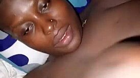 Big black cock fucking shaved pussy and asshole in homemade video