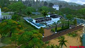 bulma stepmother finds stepson masturbating watching porn and teaches him about sex