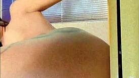 perfect ass licked in cowgirl then doggystyle anal