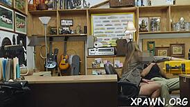 Good tight body gets bare in reality video at shop