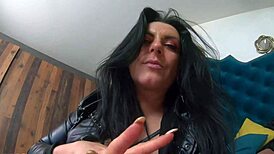 Dirty-Talking Milf Masturbates and Licks Sex-Toy Pussy in Preview