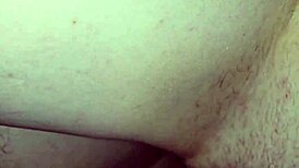 Milf pussy job drives wild before hardcore fuck and cum explosion on shaved lips.