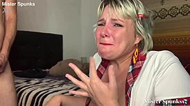 First cum swallow, and it tastes horrible, ugh!