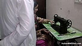 Man, this beautiful Indian stepmom role-play sex is insanely hot!