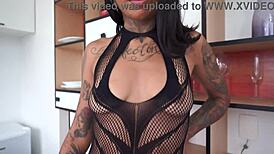 Nick Niquita, you Brazilian cutie, ride my big black cock now!