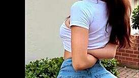 I'm lily hayes, showing off my teen big ass in ai nude pics