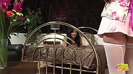 me and my lesbian friend, we cum so many times, then nap