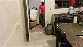 Ksalsl and casaljew experience bold gang bang featuring double vaginal and cum on tits