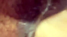 Solo play with dildo leads to intense cum release on pussy toys