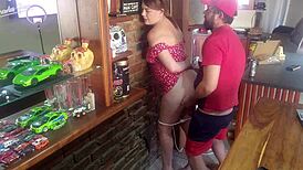 Finally Fucked My Stepsis in Real Standing Hardcore Action at Home