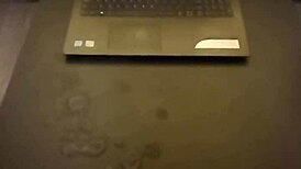 Solo Performance Featuring Massive Ejection From Erect Shaft In Close-Up