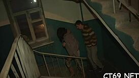 barely legal teen slams hardcore sex with mature amateur in wild sucking and ball licking action. young pussy gets pounded raw every time!