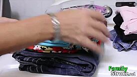 FamilyStroke - Curious Teen Learns Sex by Pounding Stepbrother's Huge Cock