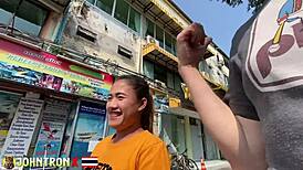 Johntronx Slams Skinny Bargirl from Pattaya on Lunch Break