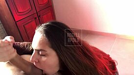 Wow! Her Perfect Drooling Blowjob Drives Me Crazy!