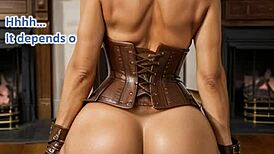 The duchess - ai illustrated leather porn