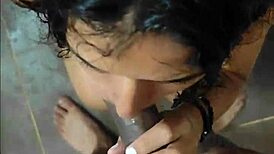 stepbrother, you're watching me shower, now fuck my hairy pussy hard