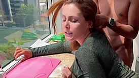 She's a saint while her husband watches cuckold play unfold