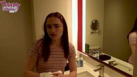 Oh wow, Reese Robbins gets her pussy creampied by Seth Brogan!