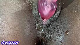 Perverse home threesome in a homemade setting