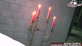 German Mature Housewives in Hot Threesome with Two Chubby Women