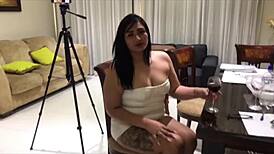 Nina Ninfa Shows Huge Ass in Wild Peruvian Porn Casting!