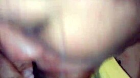 Young Peruvian amateur gives special blowjob leading to cum