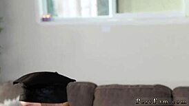 yo, wanna join this teen gangbang with the basketball team? wild banging for the graduate!