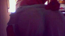 look at those big tits on this milf! he exclaims while fucking her